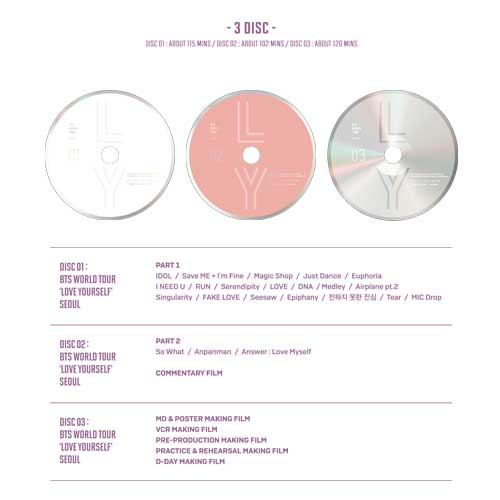 BTS WORLD TOUR 'LOVE YOURSELF' SEOUL[DVD] - BTS - UNIVERSAL MUSIC