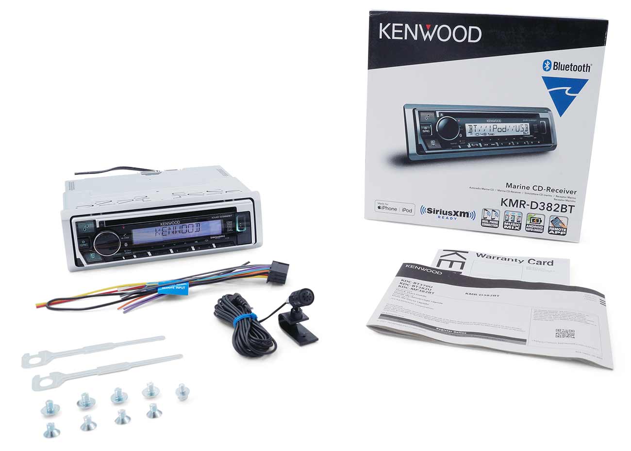 Kenwood CD Receiver With Bluetooth - KMRD382BT | Abt