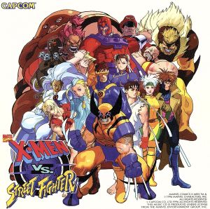 X-MEN VS.STREET FIGHTER カプコン ゲームサウンドトラック 中古CD