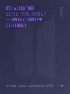 BTS WORLD TOUR LOVE YOURSELF:SPEAK YOURSELF [THE FINAL](UNIVERSAL
