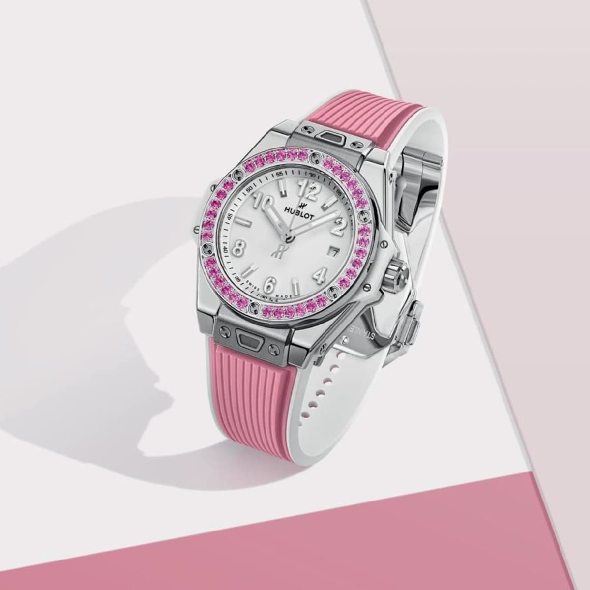 Hublot Big Bang One Click Joyful Steel Pink 33mm 485.SP.2210.RX