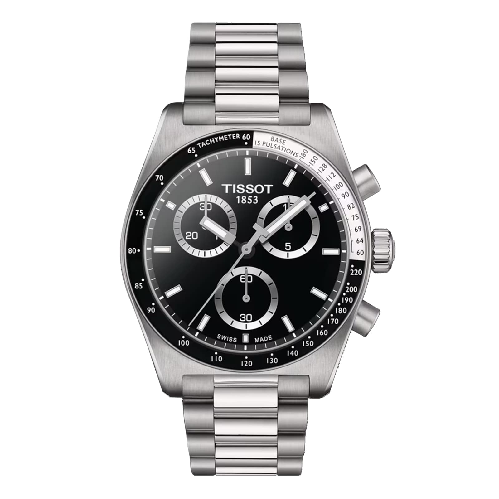 Tissot PR516 Chronograph 40mm Mens Watch Black T1494171105100 | Mayors