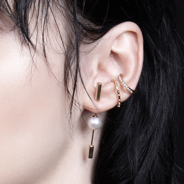 Mini SPEAR ピアス / アンバー