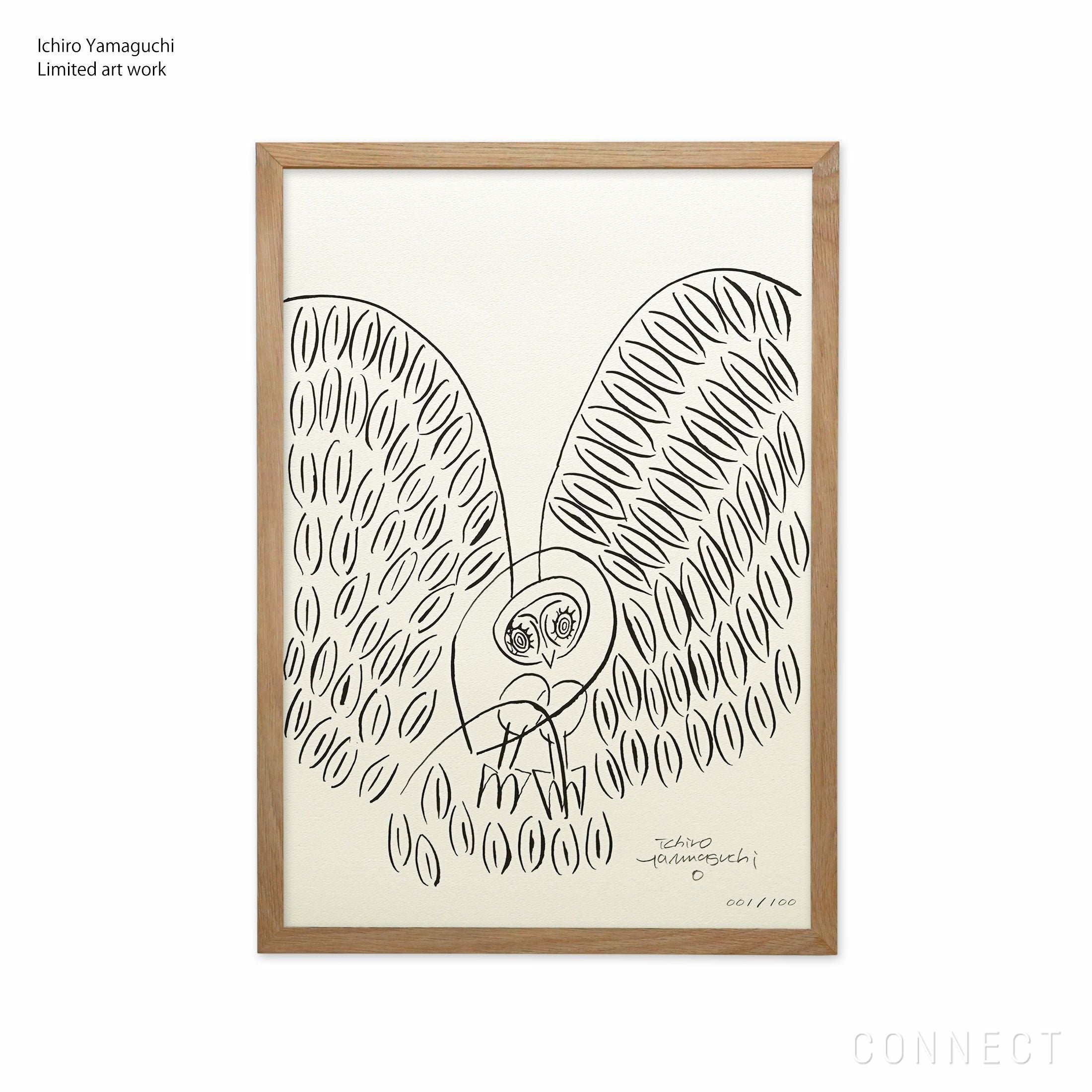 山口一郎 / Giclee（ジクレー印刷）「フクロウ」 / Mサイズ / アート