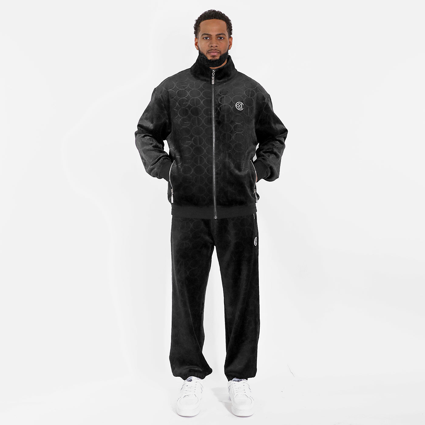 New - COOGI Embossed Velour Jacket