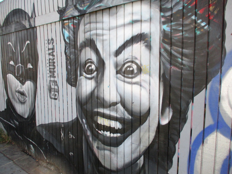 More pop culture street art on Commercial Street! – Cool San Diego