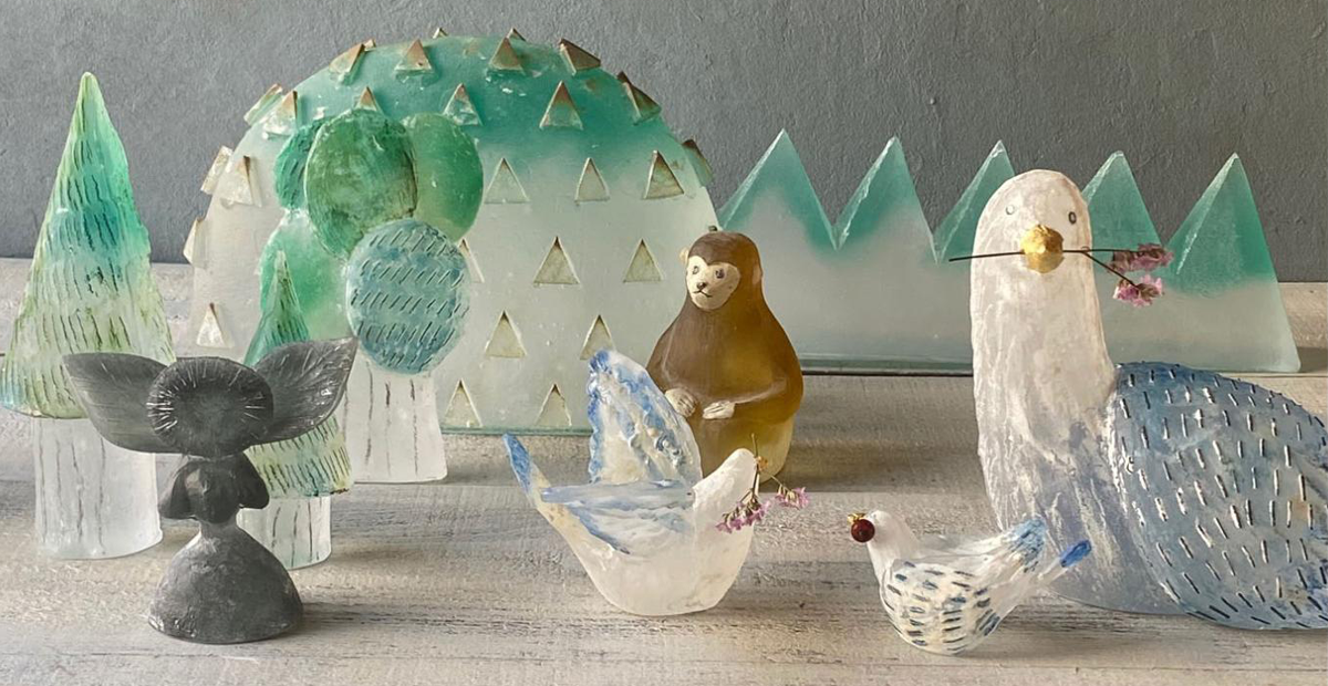 安達知江 - 作家紹介 - 手作りの陶器と雑貨を扱うお店「空菴（くうあん