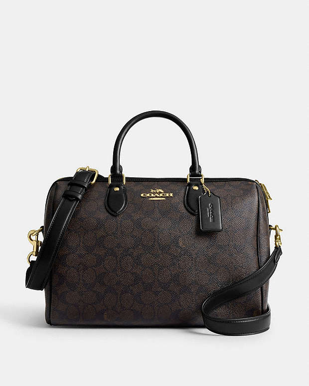 公式】コーチアウトレット | ローアン ラージ サッチェル バッグ