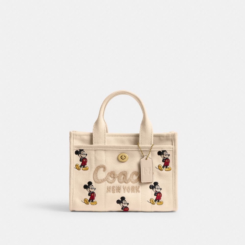 COACH® | Disney X Coach Cargo Tote Bag 20 With Mickey Mouse In