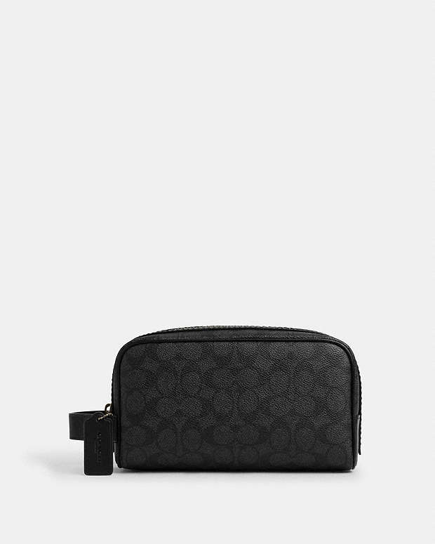 公式】コーチアウトレット | スモール トラベル キット・シグネチャー