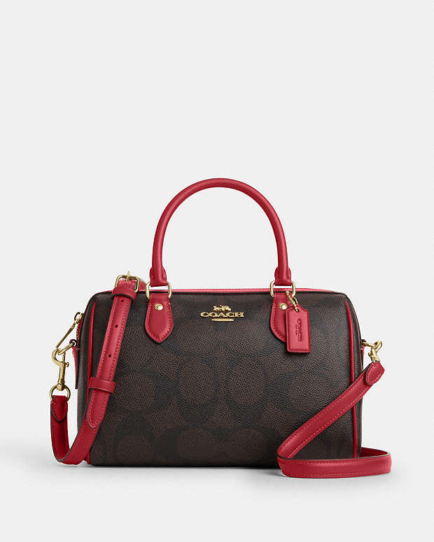 公式】コーチアウトレット | ローアン サッチェル バッグ・マキシ