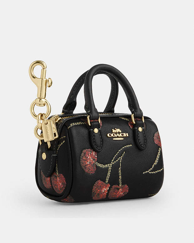 公式】コーチアウトレット | ミニ ローアン バッグ チャーム・チェリー