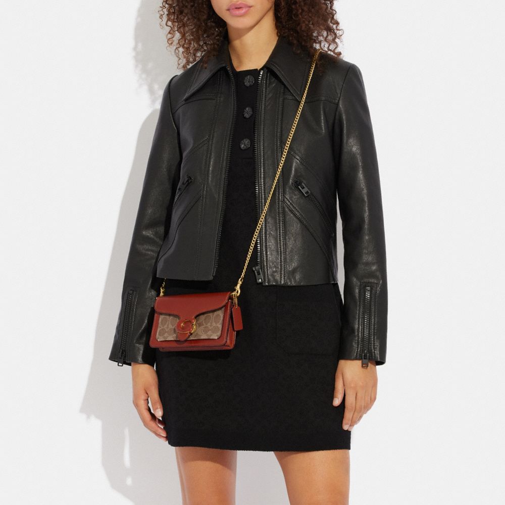 公式】COACH – コーチ | タビー リストレット・シグネチャー キャンバス