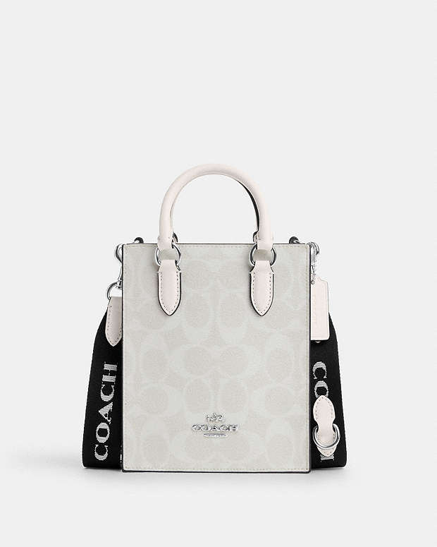 公式】コーチアウトレット | ノース／サウス ミニ トート