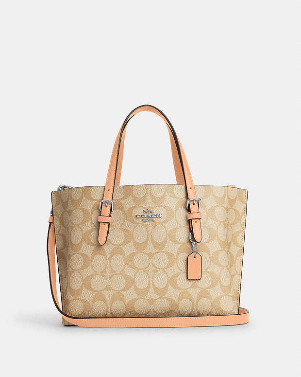 モリー トート 25 シグネチャー キャンバス トートバッグ