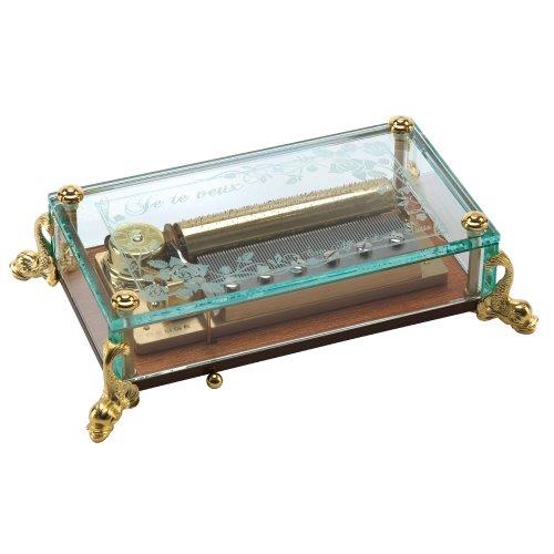 チョコミント リュージュ REUGE 50弁 4曲 スイス製 オルゴール チョコ