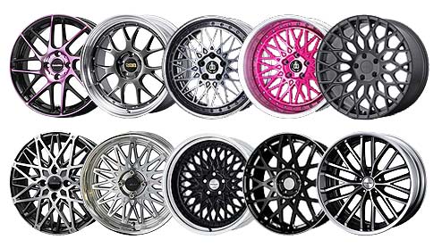 メッシュホイール メーカー別の人気13商品を紹介 - COBBY