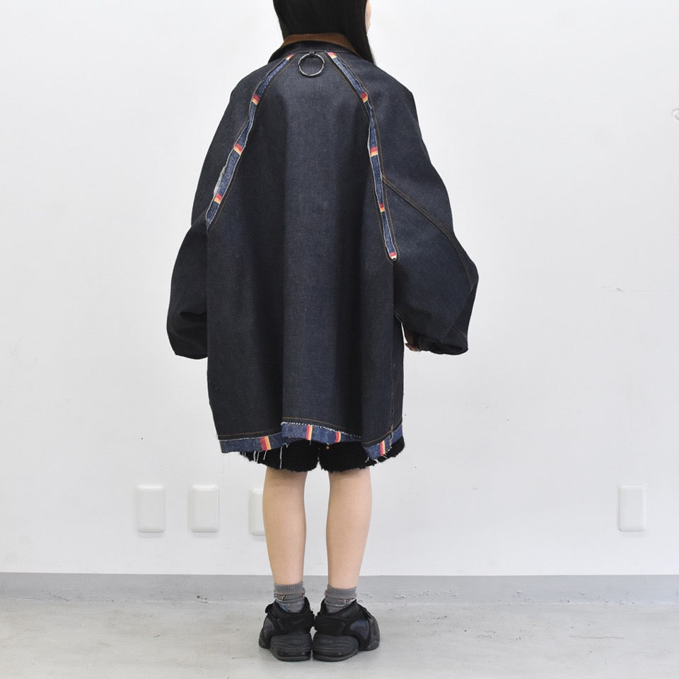 JUVENILE HALL ROLLCALL / 2094 INDIGO UKT FLD JACKET - INDIGO – COFFIN