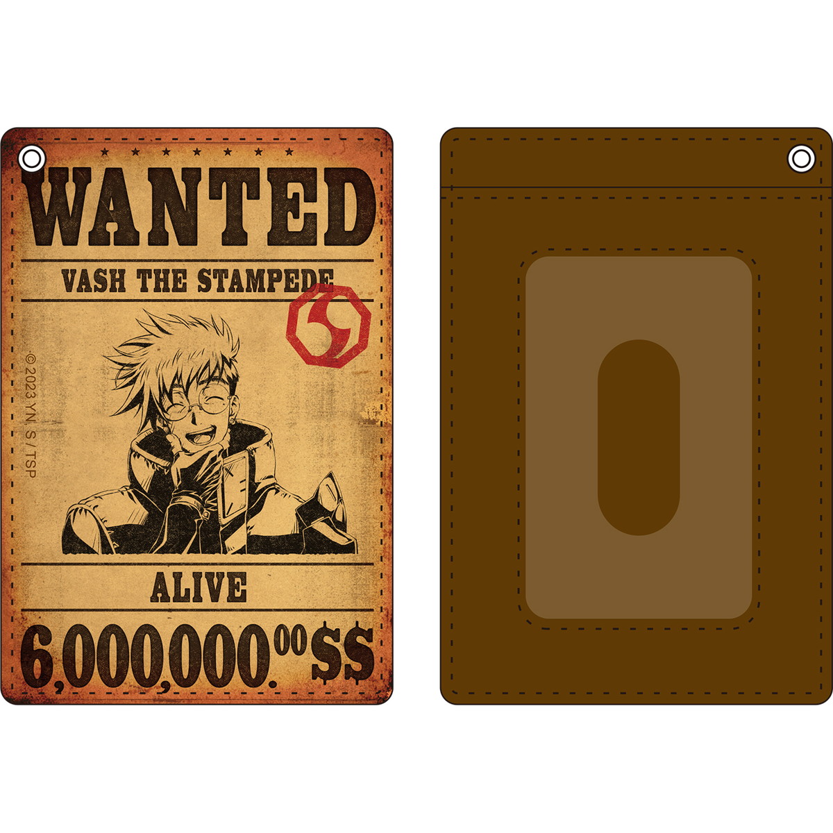 TRIGUN (トライガン) ヴァッシュの手配書をデザインしたグッズ 3月発売!