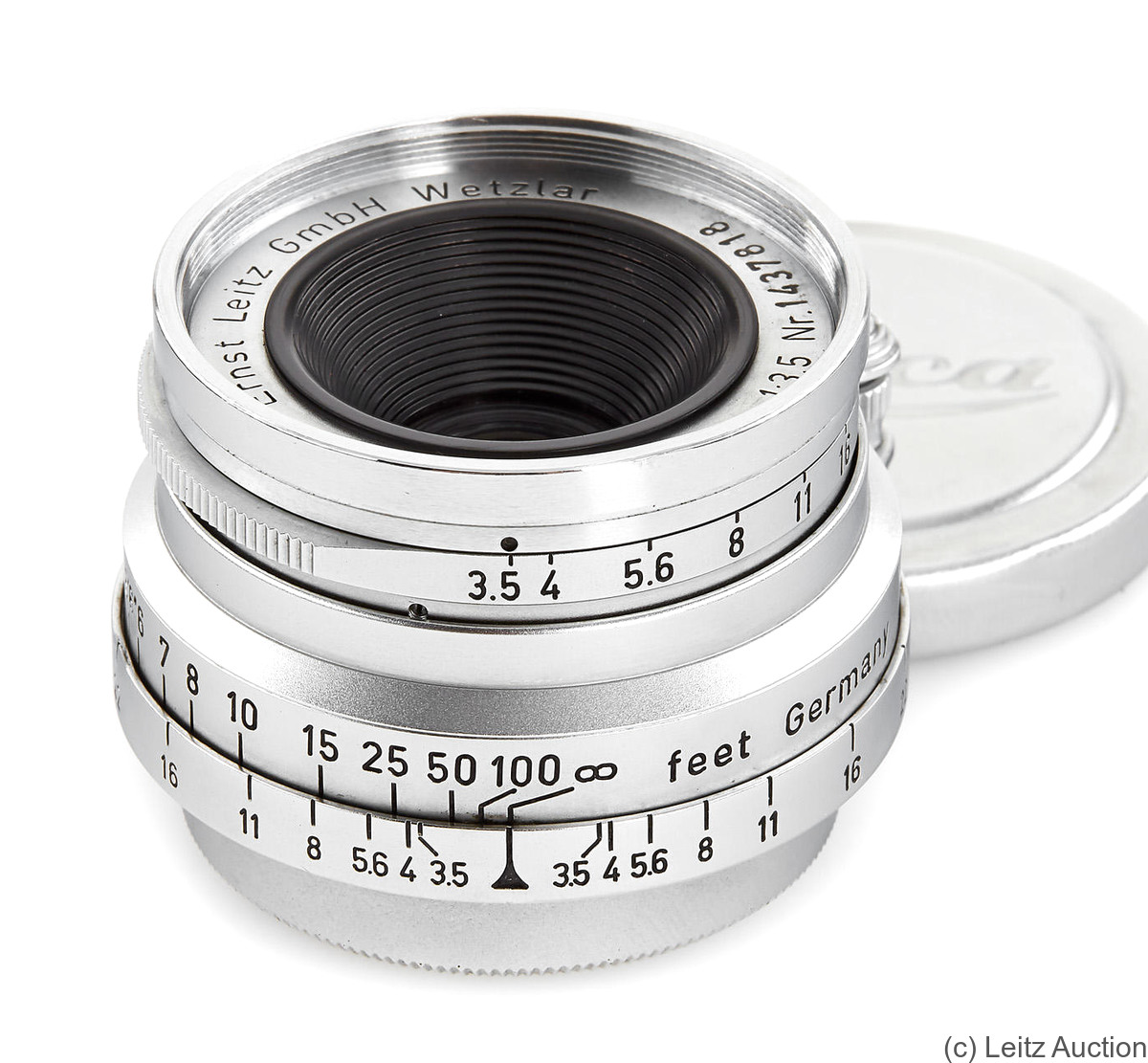 Leitz: 35mm (3.5cm) f3.5 Summaron (SM, late) Lens Price Guide
