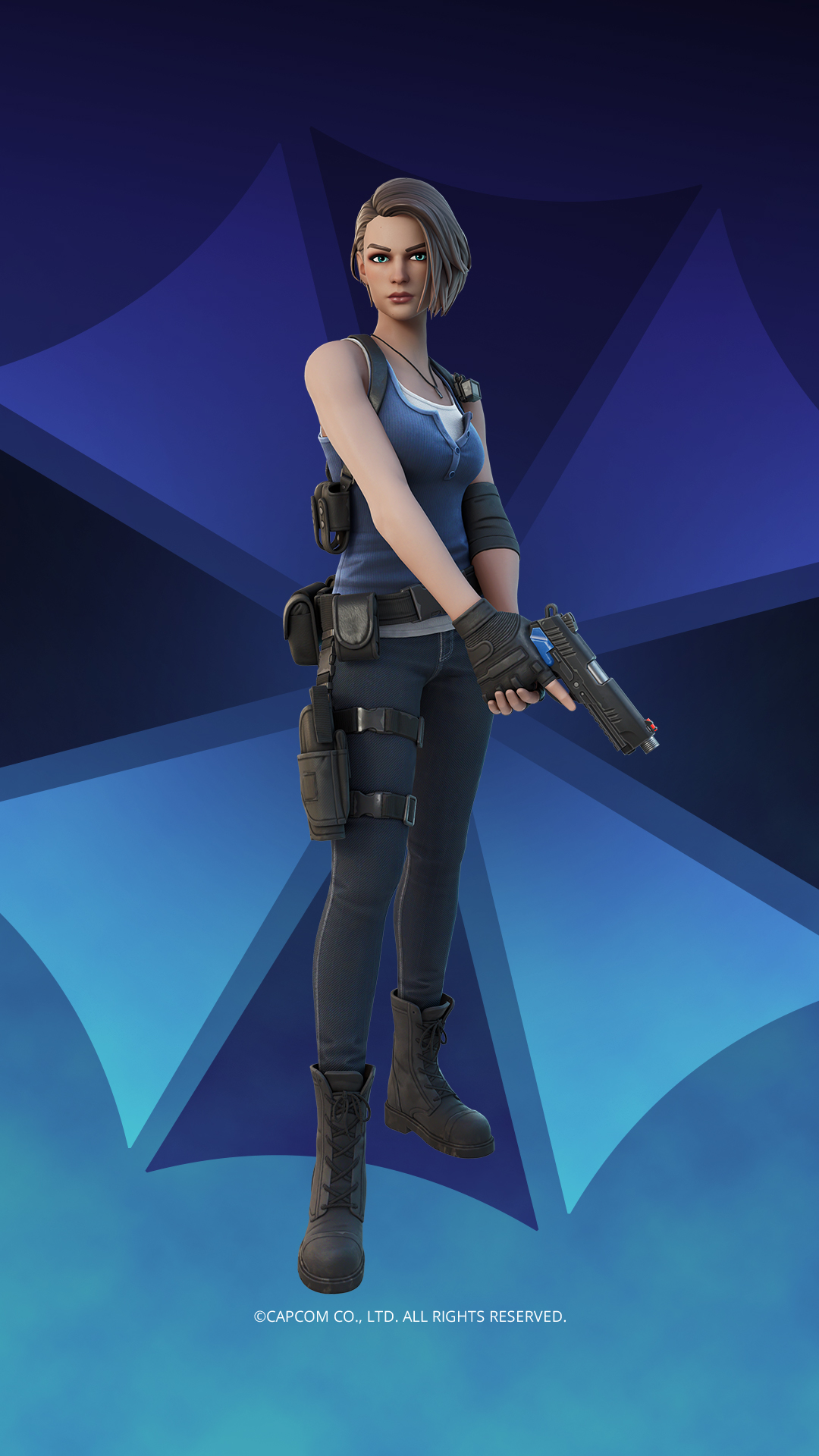 フォートナイト」と「バイオハザード」がコラボ！ クリス・レッド