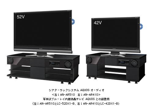 AQUOSオーディオ」＜AN－AR510＞＜AN－AR410＞を発売