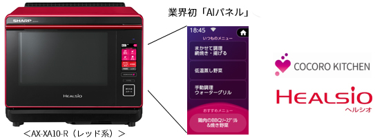 ウォーターオーブン「ヘルシオ」 2機種を発売｜ニュースリリース：シャープ