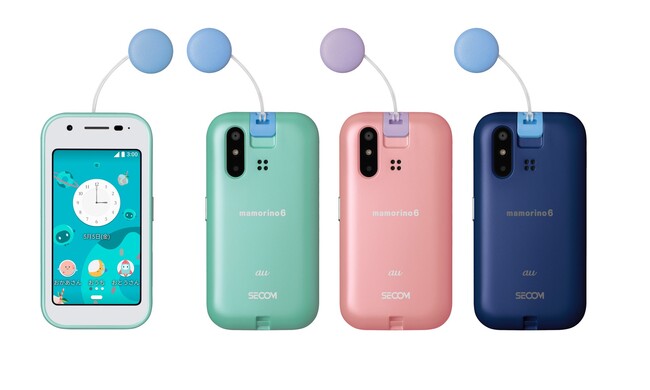 キッズ向けケータイ「mamorino6」を“au”より発売｜ニュースリリース
