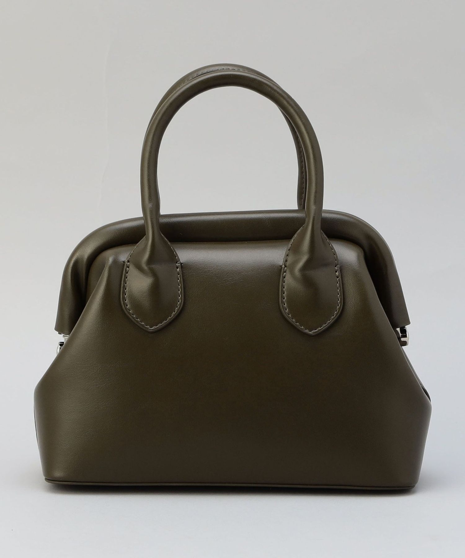 がま口ミニボストンバッグ