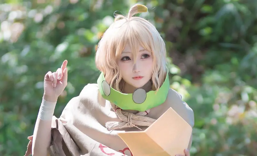 コスプレイヤーこめこ『Dr.STONE』スイカの胸に迫る写真 | COSPLAY MODE