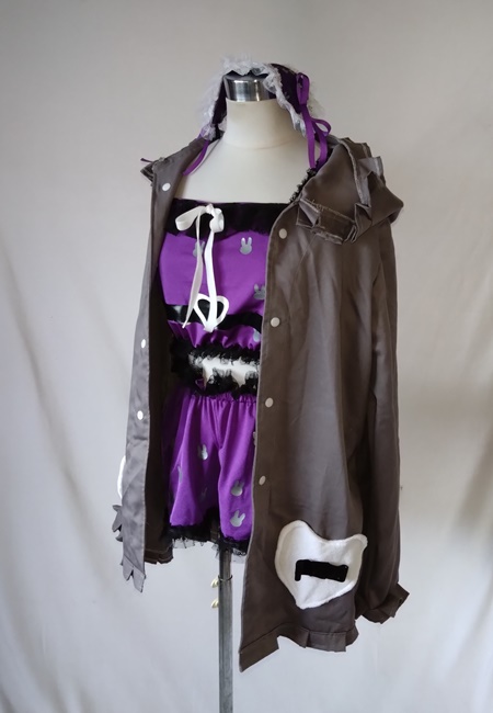 13997 にじさんじ 月ノ美兎 部屋着 コスプレ衣装武器小物ウィッグ