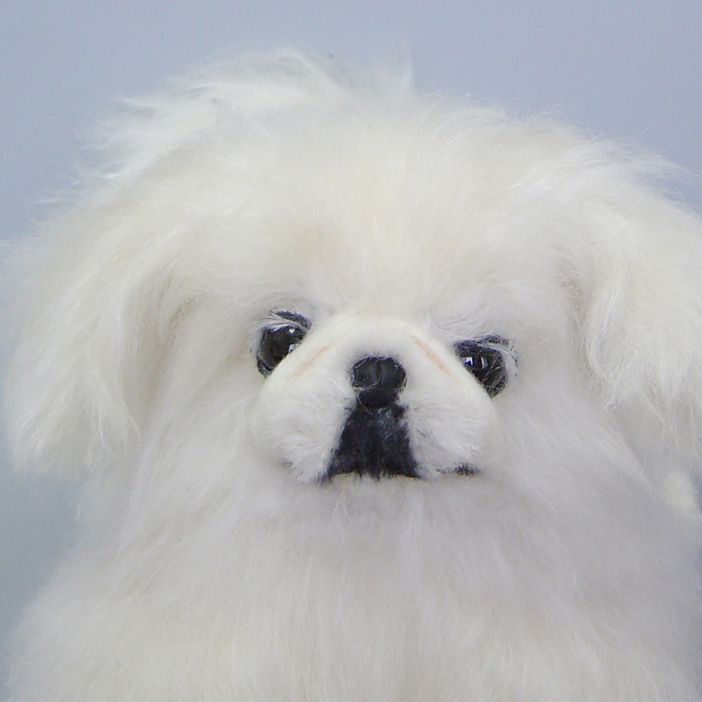 100408rom ペキニーズ ぬいぐるみ 犬 猫 リアル ペット - 【公式