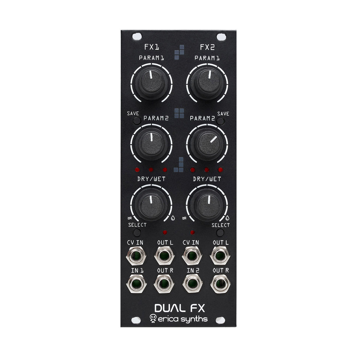 Erica Synths Dual FX— Clockface Modular