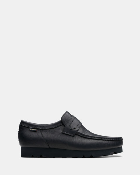 Wallaloafergtx Black Leather – Clarks