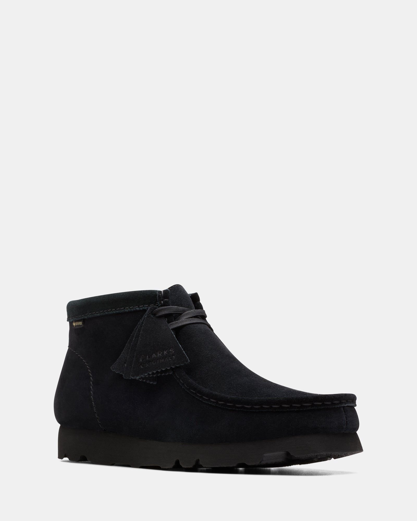 WALLABEE BOOT GORE-TEX Black Suede Ii – Clarks