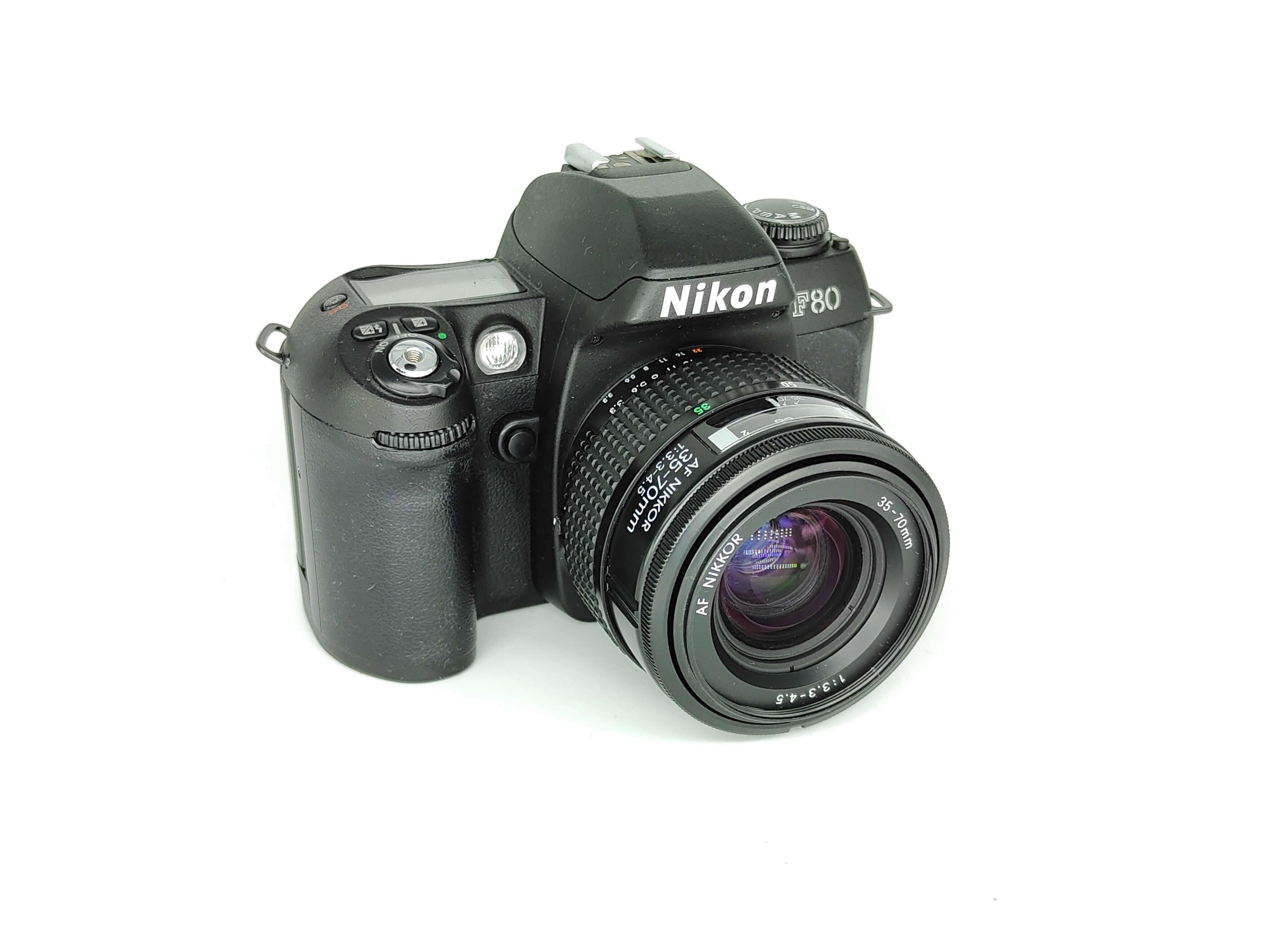 Nikon F80 autofocus film camera with 35-70mm zoom lens | Classic