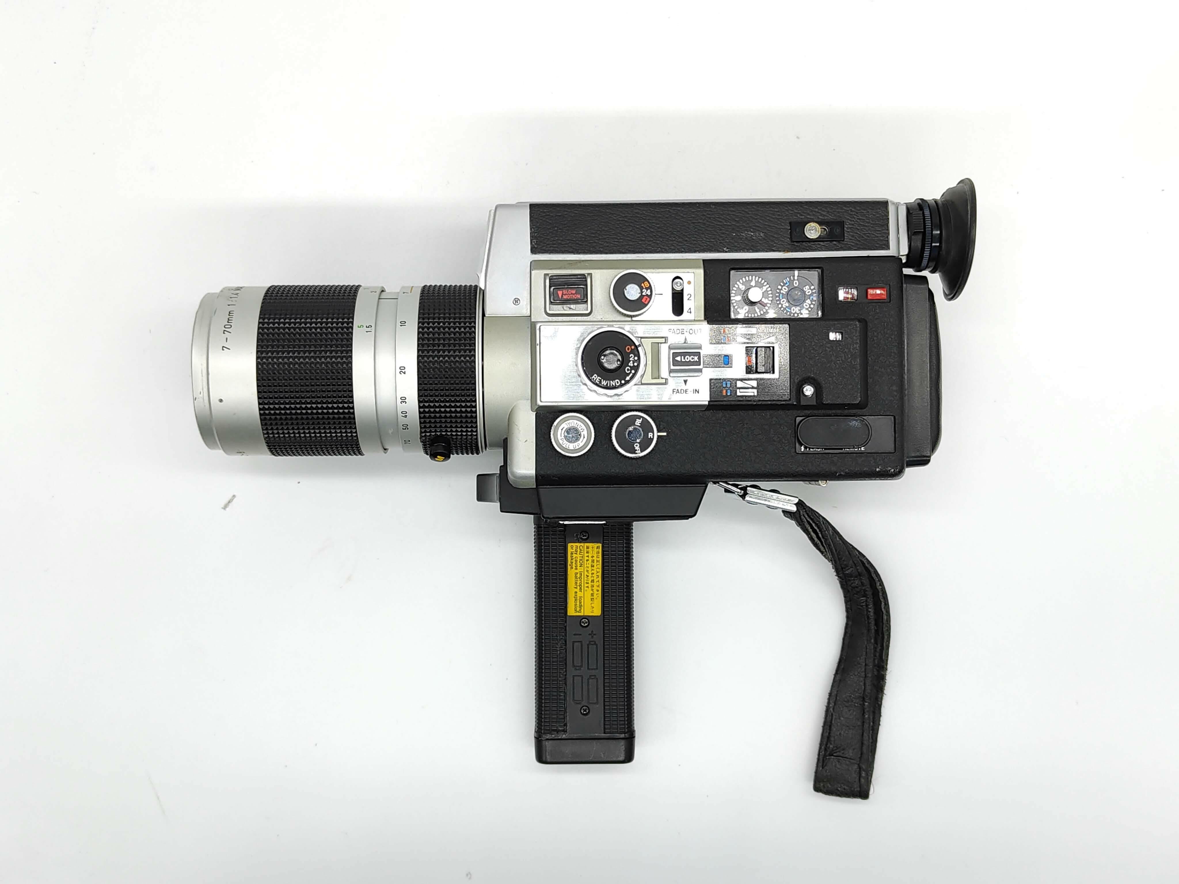 FILM TESTED Canon Auto Zoom 1014 Electronic Super-8 movie camera