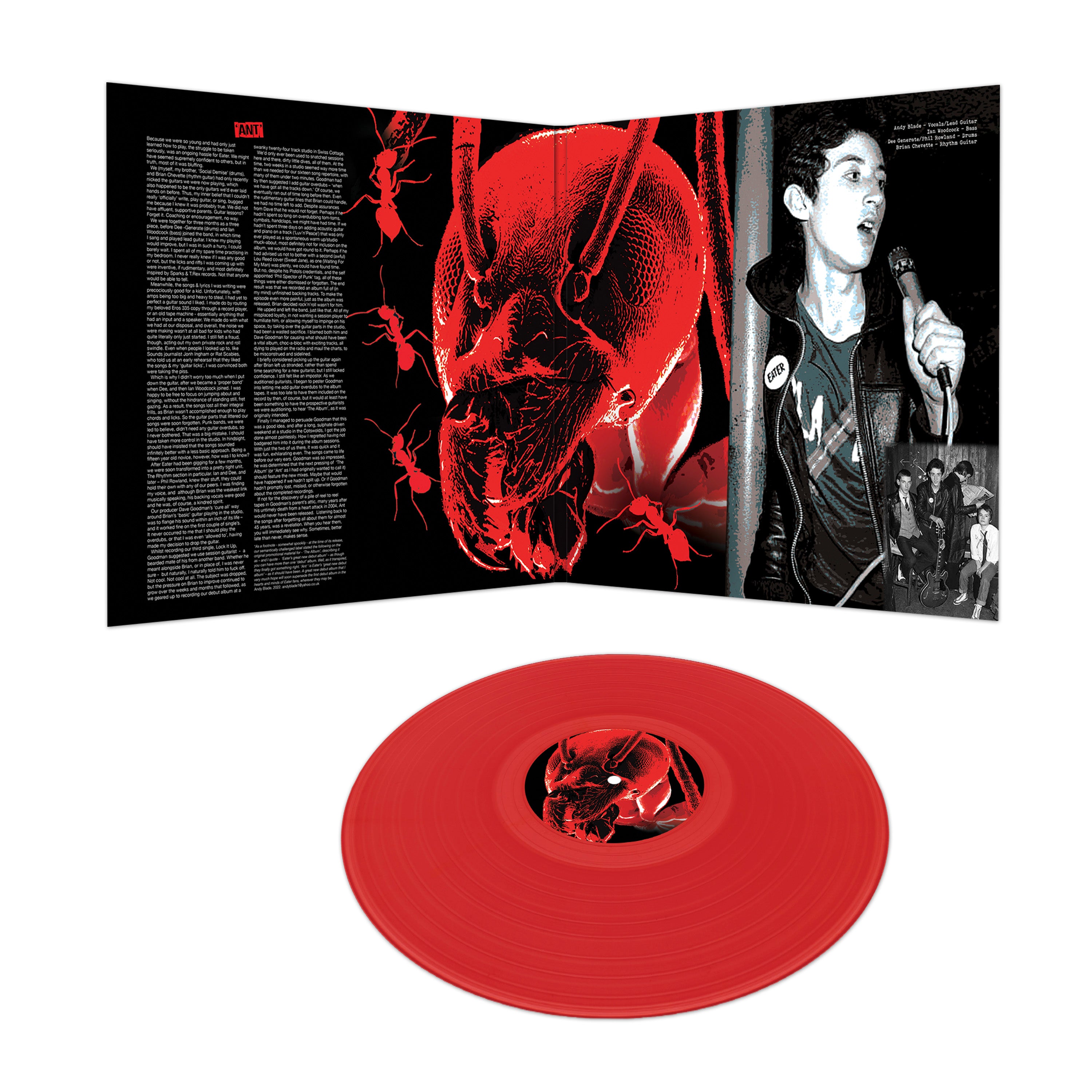 Eater - Ant (Limited Edition Red Vinyl) - Cleopatra Records