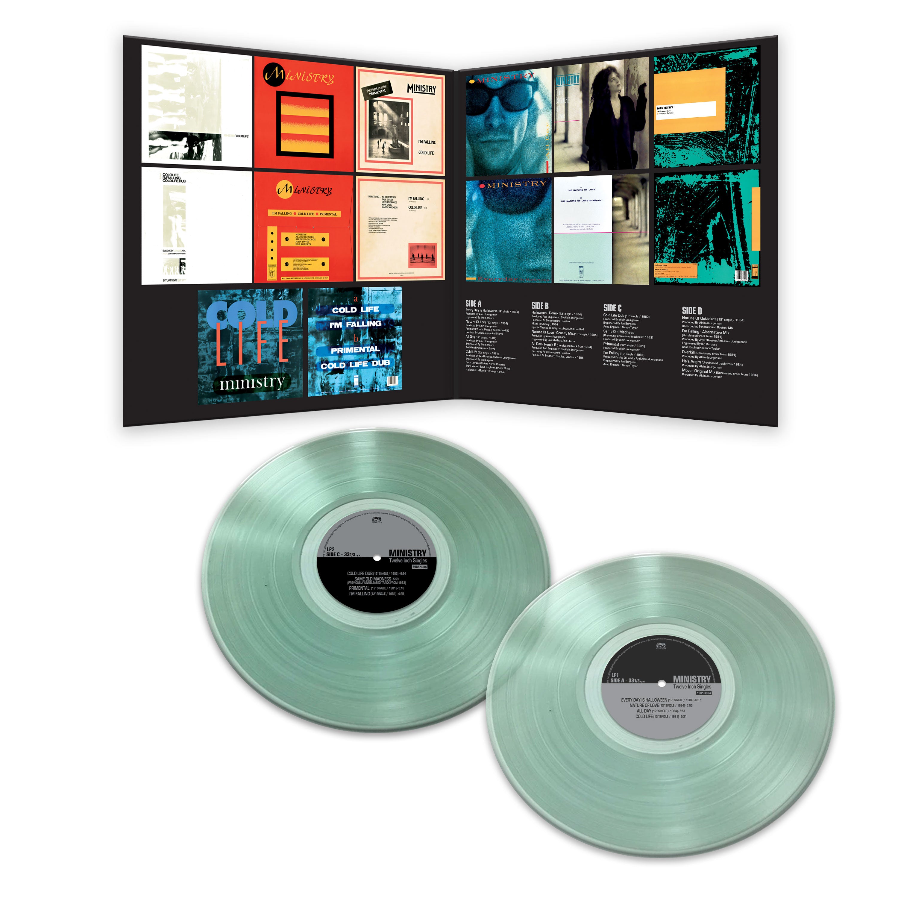 Ministry - Twelve Inch Singles 1981-1984 (Coke Bottle Green Double