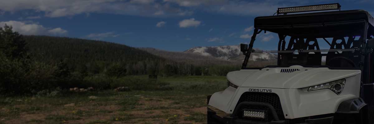 Odes Polycarbonate UTV Windshields | Clearly Tough