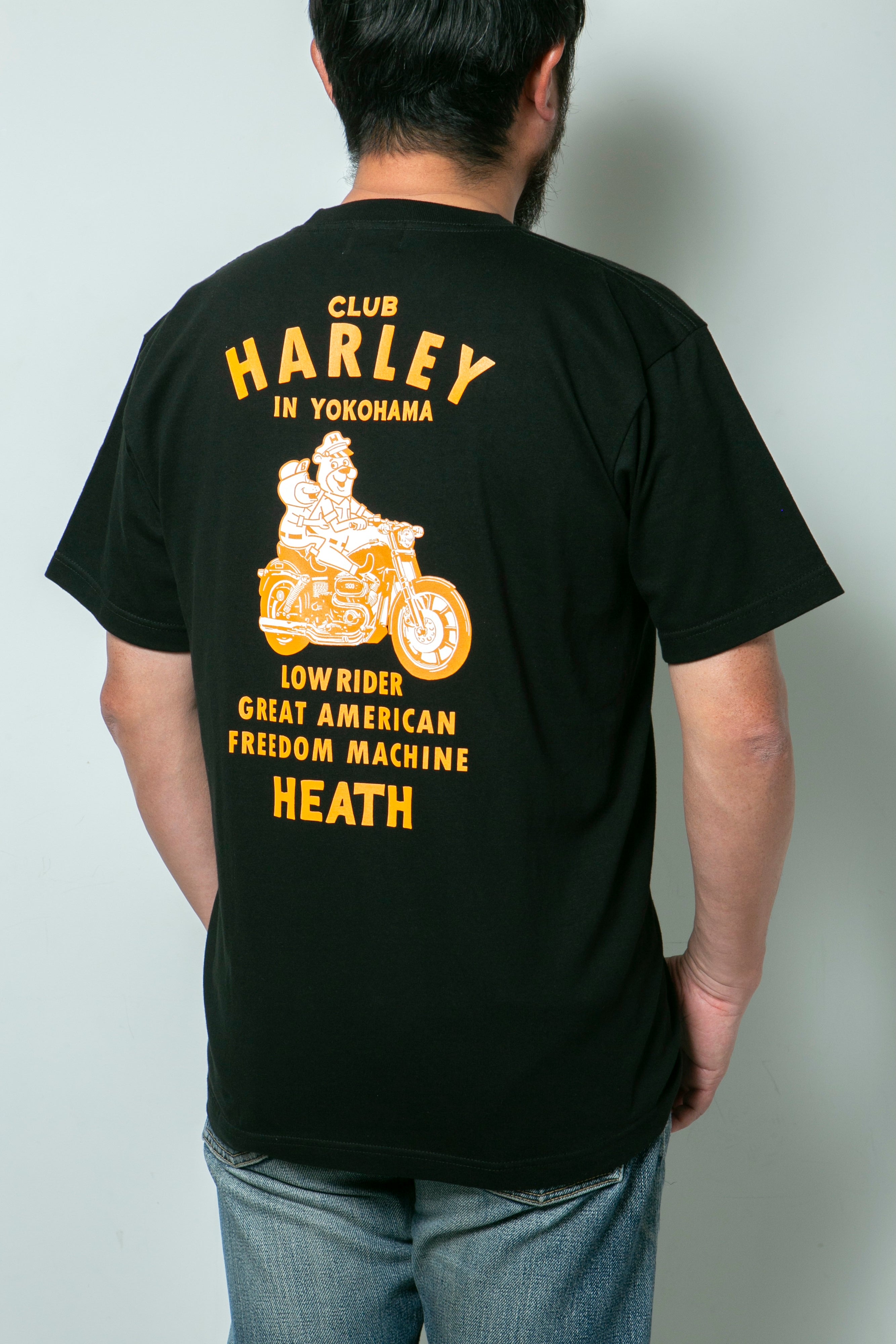 HEATH × CLUB HARLEY 7.4ozコットンTee