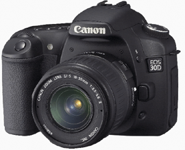 デジタル一眼レフカメラ】デジタルカメラEOS 30D機種仕様