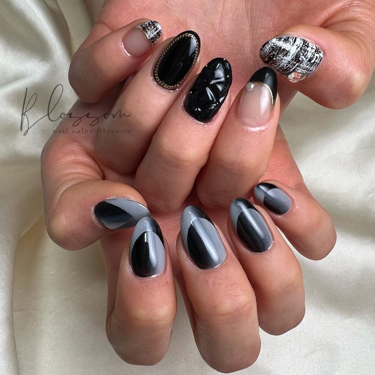 冬/ハンド/フレンチ/ツイード/キルティング - Blossom 露木千沙登の