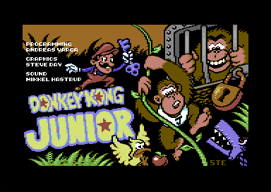 CSDb] - Donkey Kong Junior by Mr. SID (2014)