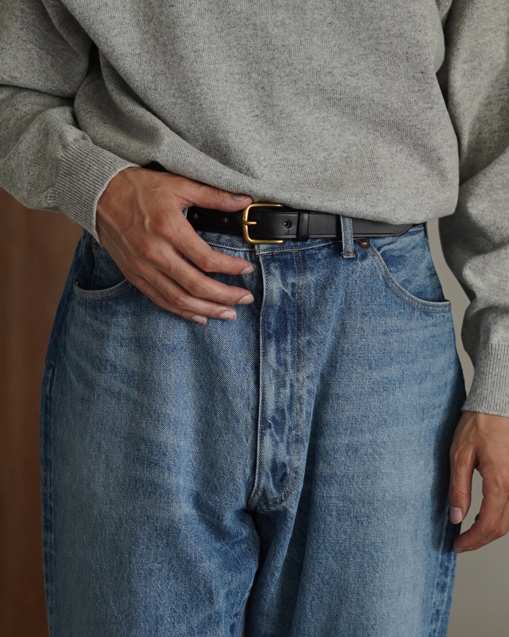 ブレディ Brady ウエストエンドベルト 1インチ ゴールド ユニセックス