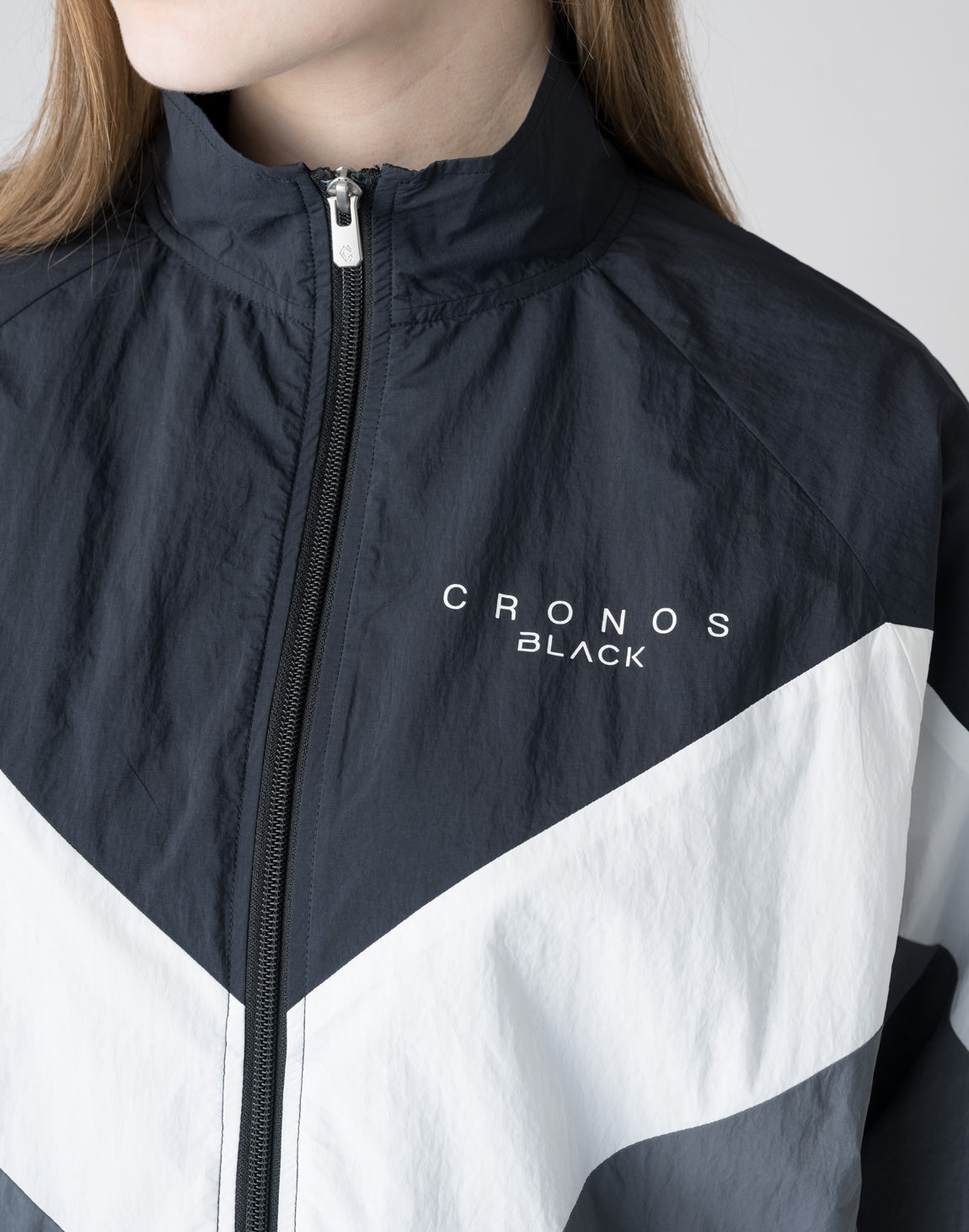 unisex】CRONOS BLACK Windbreaker Jacket【GREEN】