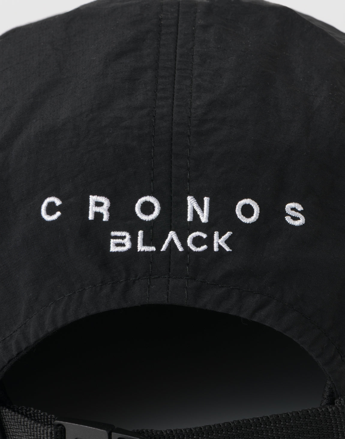 CRONOS BLACK STREAMLINE CAP【BLACK】