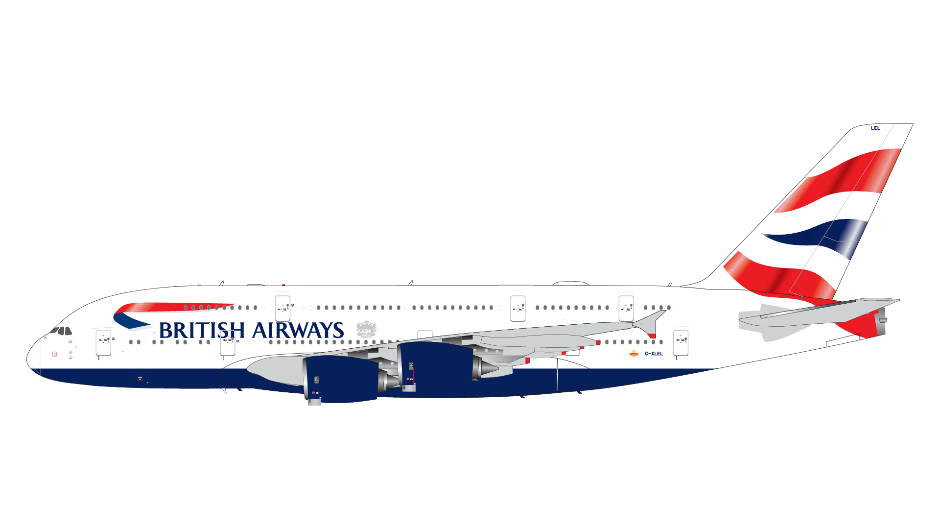 G2BAW1123 GEMINI 200 British Airways / 英国航空 ブリティッシュ