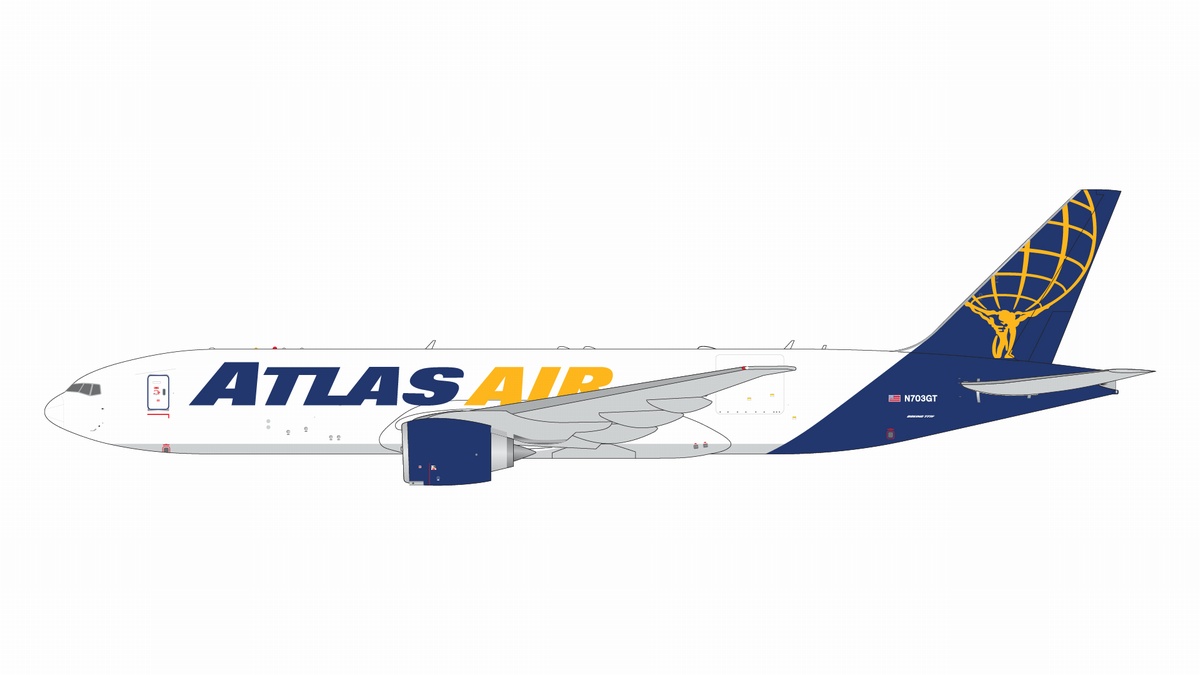 GJGTI2294 GEMINI JETS ATLAS AIR / アトラス航空 B777-200LRF N703GT