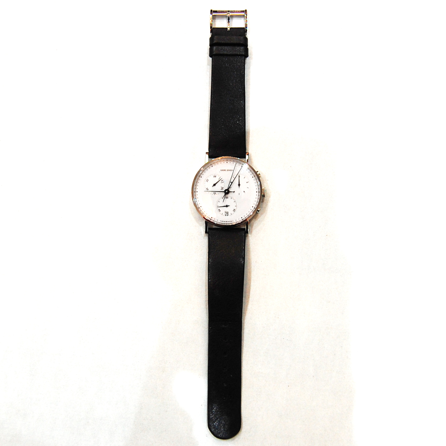 ジョージ ジェンセン コッペル317 クロノグラフ 交換用時計ベルトオ